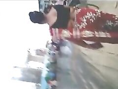 Tamil huge butt aunty walk