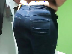 In the Dress fitting room at the Shopping Mall